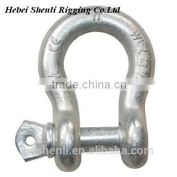 US type square head bow shackle