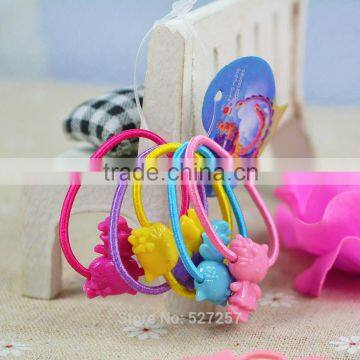 Hairband Kids Elastic Hair Bands Tie Elastic Children Rubber Carton Round Ball High Quality(20 Pcs) photo-4
