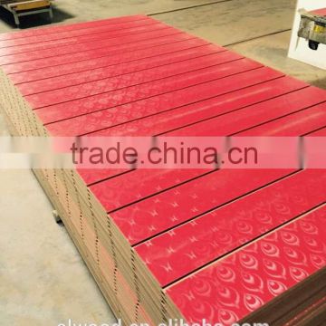 1220*2440 Competitive Price Melamine Magic Slotted MDF