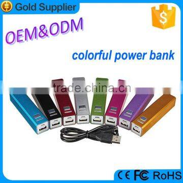 Professional factory colorful best quality anker power bank battery charger