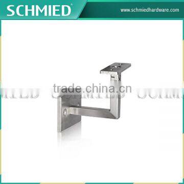 Square Handrail bracket Stainless steel Square Line wall mounted handrail bracket