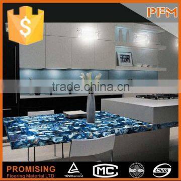 PFM high quality fantastic polished blue agate