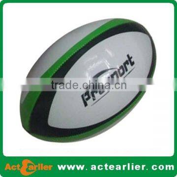 cheap custom logo pvc surface rugby ball
