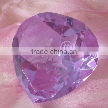 pure crystal diamond souvenir for jewelry wedding gift(R-0213)