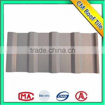 Hot Sales Gray Light Weight ASS Plastic Roof Tile