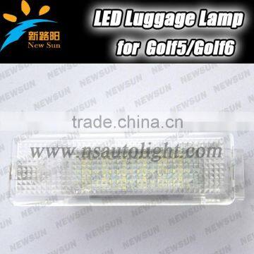 2014 Factory new style led luggage light for Golf 5 for Golf 6 luggage compartment light