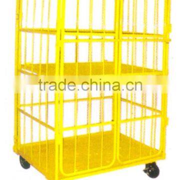 RH-RC010 Supermarket Steel Storage Container Warehouse Roll Cages