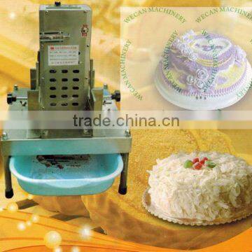 Automatic chocolate flaking machine for bakery