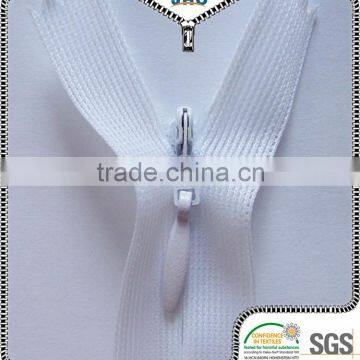 open end long chain invisible zipper