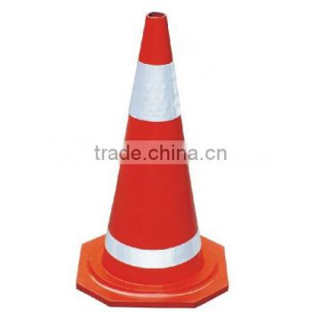 Traffic Cone made of PVC PE and Rubber