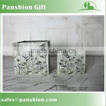 Wholesale decorative cement garden pot