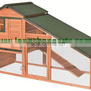 Asphlat Felt roof wooden chicken House