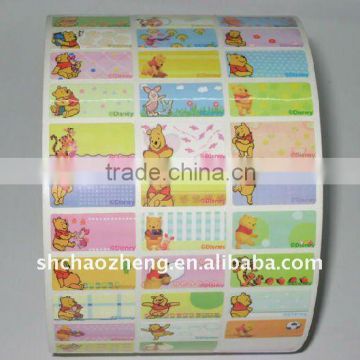 Nice looking animal decorative adhesive label