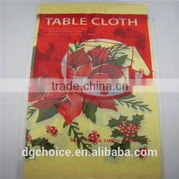 Wholesales accept custom 100% pp material table cloth with logo