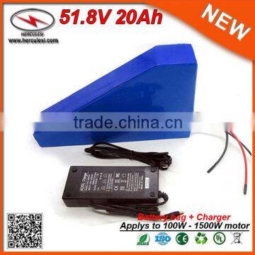 1500W 20Ah Electric Bike Lithium Battery 52V E-bike Best Battery Pack in Rechargeable Batteries