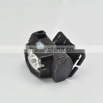 Ultra Bright Led Headlamp Flashlight With Red Light Powered by 3pc AAA Batteries photo-4