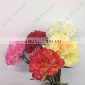 real touch scented fabric carnation ,pretty handmade latex flowers