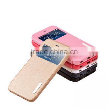 Original Waston Open One Window View Luxury Flip Leather Protector Stand Case for iPhone6 6s 4.7inch Cover Protector