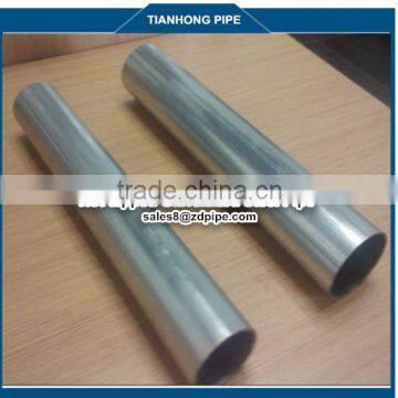 BS1387 21.3*1.8*6 Galvanized Round Hollow Section Mild Steel Pipe for irrigation