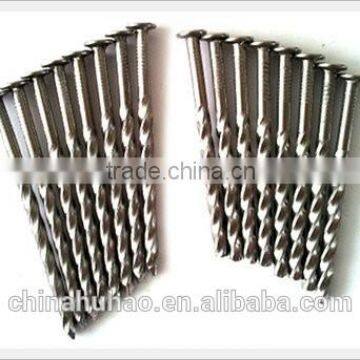 china factory screw shank pallet nail with diamond point