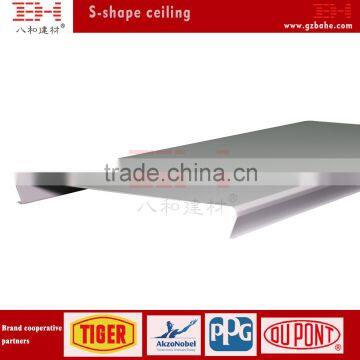 Aluminum S-Shaped linear ceiling suspended aluminum ceiling