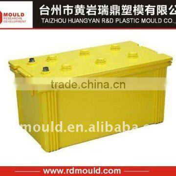 automotive plastic battery container mould