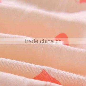 Patterned Anti Slip Thin Waterproof Mattress Pad