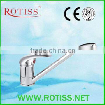 economic brass or zinc faucet RTS7703-6 single lever sink mixer