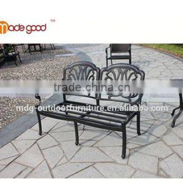 aluminium outdoor patio rattan sofa bed set