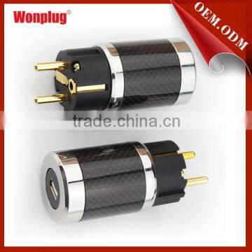 2014 Hot Selling Male to female schuko power plug