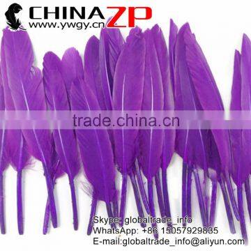 CHINAZP Wholesale Wonderful Quality Duck Feathers Purple Duck Feathers for Sale