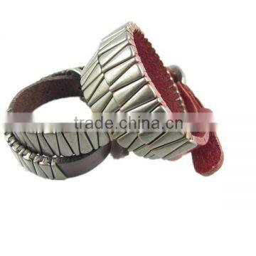 BOSHIHO Male Leather Bracelet/leather Ankle Bracelets/customizable Leather Bracelets