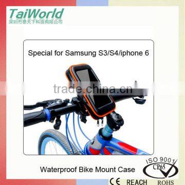 Outdoor Sports Waterproof Bag Phone Holder Bicycle Mount