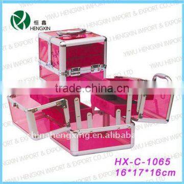 makeup train case,Transparent acrylic package special wholesale make-up finishing makeup tools Shelves Gift Bag Storage box