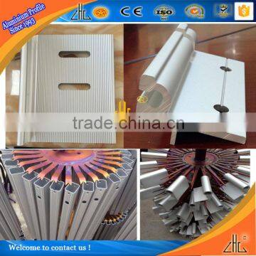 Aluminium extruded profiles / anodised aluminium cnc parts / aluminium extrusion machining