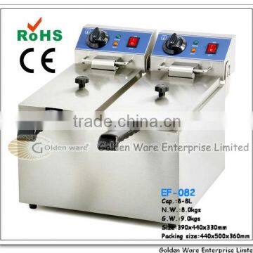8L Double Tank Electric Fryer