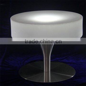 Mutli Color Change Plastic LED Illuminated Round Table