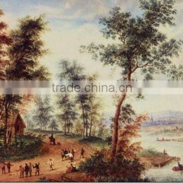 Hot Sale High Glossy Polyester Oil Canvas photo-4