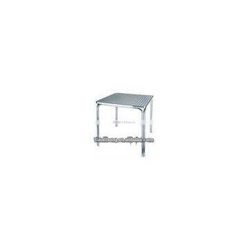 Square Aluminum Bar/Bistro Table