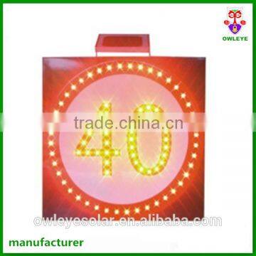 800mm*800mm Solar Traffic Sign, Solar Led Traffic Signal photo-3