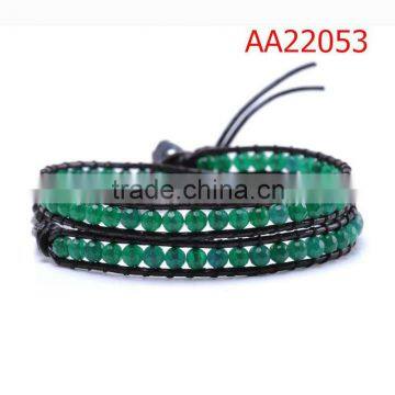 HOT Seller 2013 green jade bracelet