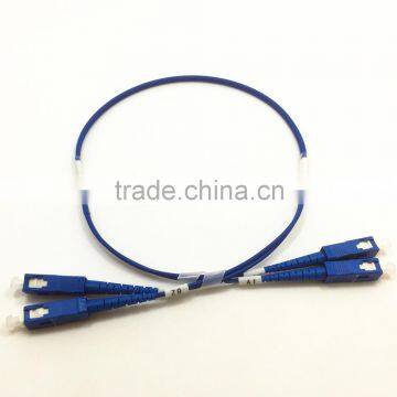 blue singlemode SC fiber optic duplex patch cord