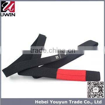 Taekwondo/Karate/Judo Bjj Belt red+black Poom Color for sale