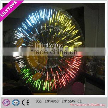 SGS lead free China manufacturer best selling colorful inglatable winky zorb ball