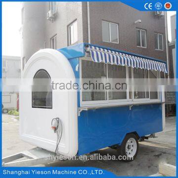 SGS Certificate for chinese food truck mobile / electric food truck stall fast food truck shop