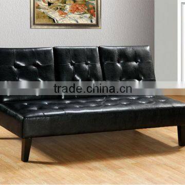 promotional PU Folding sofa bed with tea table