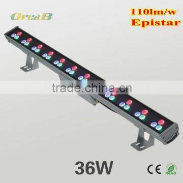 Large power super bright 36w led wall washer light fixture