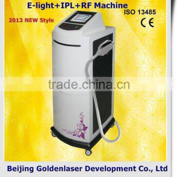 2013 Latest Design Beauty Equipment E-light+IPL+RF Wrinkle Removal Machine Perfect Shr Ipl Beauty Equipment 1-50J/cm2