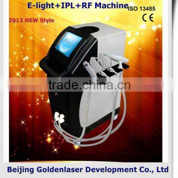 Medical Www.golden-laser.org/2013 New Style E-light+IPL+RF Machine Baiyun District Guangzhou Beauty Beauty Equipment Factory Armpit / Back Hair Removal