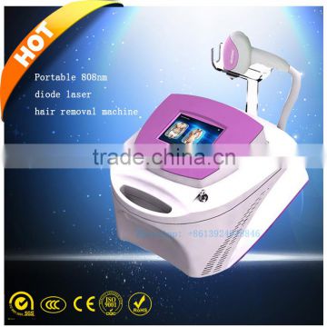 Desktop permanent hair removal 808nm laser diode portable machine